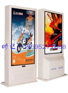 阳泉广告垃圾箱与LED灯箱制作详解